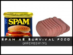 spam as a survival food