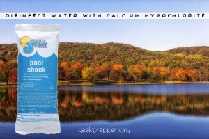 Disinfect Water with Calcium Hypochlorite-1