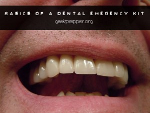 basics of a dental emergency kit