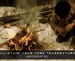 maintain your core temperature
