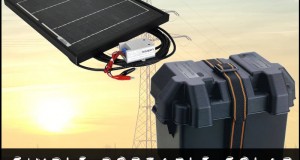 Simple portable solar