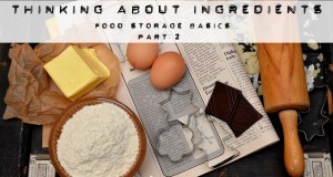 thinking about ingredients