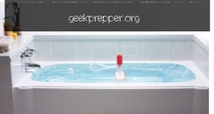 emergency water storage