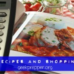 Math, Recipes and Shopping Lists