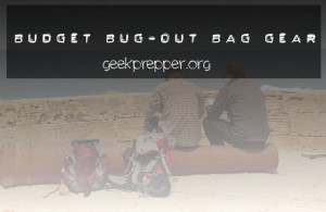 budget bug out bag gear