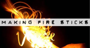 making fire sticks