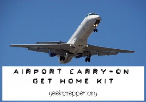 airport carry on get home kit