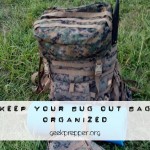 Keep your Bug Out Bag Organized