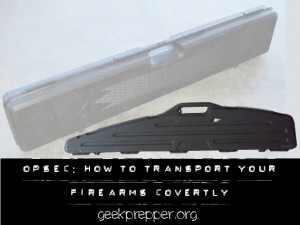 covert transport of firearms