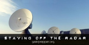 staying off the radar