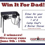 Father’s Day Camp Chef Giveaway
