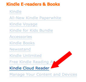 amazon cloud reader