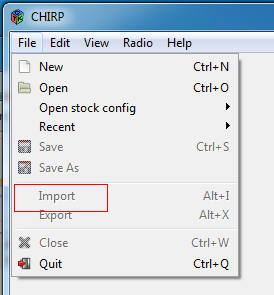 chirp-import