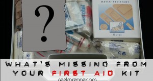 what's missing from your first aid kit