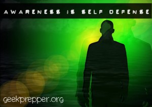 awareness is self defense