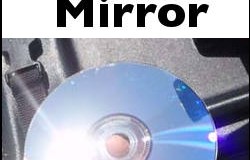 use a cd as a signal mirror