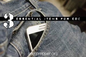 3 essential items for edc
