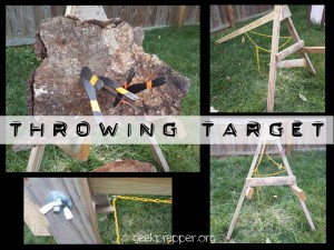 throwing target geekprepper